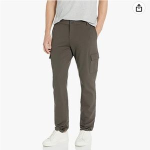 NWT Paige Cruz Mens Cargo Pants Dark Olive